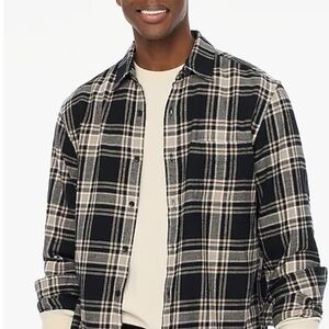 JCrew Factory Men’s Flannel NWT Sz M
